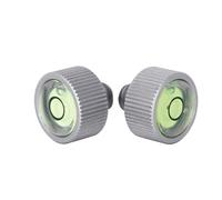 NICEYRIG Lot de 2 Mini Niveaux à Bulle pour Montage fileté 6,35 mm, Niveau à Bulle Applicable pour Appareil Photo Reflex numérique sans Miroir, poignée supérieure - 573