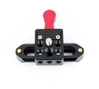 NICEYRIG NATO Lock Clamp avec Rail de sécurité à dégagement Rapide 7cm pour LED Light, Moniteur, Microphones