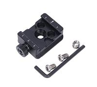 NICEYRIG Pince à dégagement Rapide, Pince QR pour Support d'appareil Photo, Niveau à Bulle intégré avec vis 1/4 à 3/8 pour trépied Arca Standard/DJI Ronin RS3 Mini/RS3Pro/SC/RS2/RSC2 Stabilizer-551
