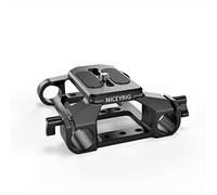 NICEYRIG Plaque de Base légère avec Double Pince de 15 mm pour Appareil Photo Canon/Nikon/Sony/Panasonic, Cage, trépied