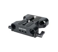 NICEYRIG Plaque de Base Multifonction pour Appareil Photo avec Tige de 15 mm de Serrage pour système de Support DSLR