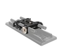 NICEYRIG Plaque de Base pour Appareil Photo avec Tige de 15 mm et Pince Arri pour Support d'épaule pour trépied