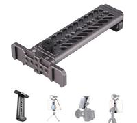 NICEYRIG Support de Sol réglable pour Tablette iPad Mini Air Pro Surface Pro 7,9" à 12,9" Adaptateur de trépied avec 2 Sabots, vis 6,35 mm, Plaque pour Acra Swiss Standard