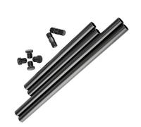 NICEYRIG tiges de 15 mm avec Filetage M12 Tige Capuchon Tige connecteur pour étendre pour 15 mm Coussinet d'épaule Rig Système de Support