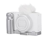 NICEYRIG ZV1-M2/ZV1-M2II Support pour appareil photo en forme de L avec plaque à dégagement rapide Arca Swiss Bottom et filetage 1/4-20, plaque de caméra L pour type Arca (argent)