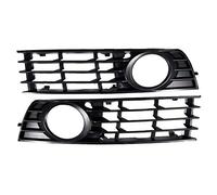 Nicfaky 1 Paire Grille de feu antibrouillard inferieur Gauche Droite Grille de calandre pour A4 B6 Berline 02-05
