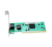 Nicfaky 82540 Adaptateur de carte réseau Gigabit PCI 1000 Mbps disque Port RJ45 1G Pci Lan Carte Ethernet pour PC avec dissipateur de chaleur