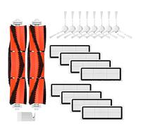 Nicfaky Accessoires pour B101CN Tout-en-un Aspirateur et Mop Robot Remplacement Main Side Brush Hepa Filter Pièce de Rechange
