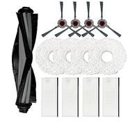 Nicfaky Brosse principale latérale filtre et serpillère pour aspirateur robot N9+ K10