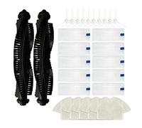 Nicfaky Brosse principale pour aspirateur Qihoo 360 S6 - Brosse latérale - Filtre HEPA - Accessoires de rechange