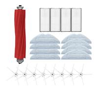 Nicfaky Compatible avec les pièces de rechange G10/T7SPLUS/S7 Filtre HEPA Brosse latérale