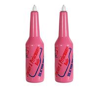 Nicfaky Flair Barman Lot de 2 Shaker à vin Rose