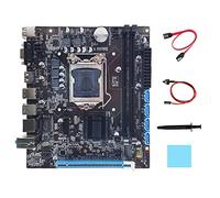 Nicfaky H110 Carte mère de bureau + câble + câble de commutation + graisse thermique + pad thermique DDR4 LGA1151 pour processeur 6/7/8