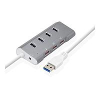 Nicfaky Hub USB 3.0 4 ports + 3 ports 2,4 A Port de charge Hub 7 ports
