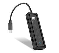 Nicfaky Hub USB C 6 en 1 Type-C vers 4 USB 3.2 Gen 2 10 Gbit/s USB C vers USB Hub SD 2.0 TF 2.0 Adaptateur pour ordinateur portable