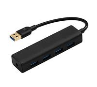 Nicfaky Hub USB vers 4 ports USB 3.0 5 Gbit/s Portable Hub Adaptateur Mini/Pro Pro PC Ordinateur Portable