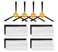Nicfaky Kit d'accessoires de filtre et brosse latérale de rechange pour robot N79