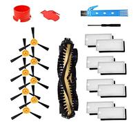 Nicfaky Kit d'accessoires pour aspirateur robot N79S N79 Filtre Brosse latérale Brosse principale