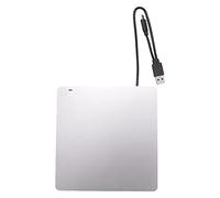Nicfaky Lecteur de DVD Blu-Ray 3D Externe, USB 3.0 et Lecteur de CD-DVD Blu-Ray de Type C Graveur de CD DVD Ultra-Plat Encastrable