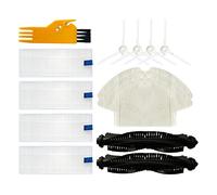 Nicfaky Lot de 13 brosses pour aspirateur Qihoo 360 S6 - Filtre HEPA - Brosse principale - Brosse latérale - Accessoires pour aspirateur robotique