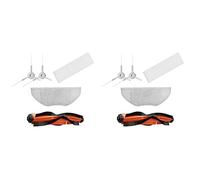 Nicfaky Lot de 2 accessoires pour à franges G1 MJSTG1 Mi Mop Brosse principale Filtre HEPA Chiffon