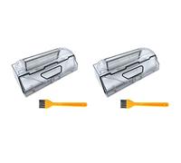 Nicfaky Lot de 2 boîtes à poussière de rechange pour aspirateur robot 1C et accessoires de filtre HEPA