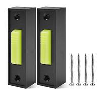 Nicfaky Lot de 2 interrupteurs universels pour porte de garage 41A4166 Finition noire et blanc