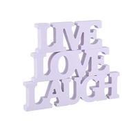 Nicfaky Lot de 3 lettres Love Lachen pour ()