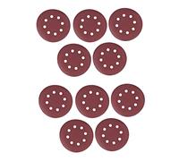 Nicfaky Lot de 50 disques abrasifs 125 mm 8 trous 800 1000 1200 1500 2000