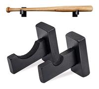 Nicfaky Support D'Affichage de Batte de Baseball, Supports de Batte pour Mur Solide avec Doublure en Feutre et Vis CachéE