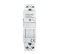 Nicfaky Tuya Smart Life ZigBee Commutateur sans 16 A sur rail DIN 1P avec moniteur d'énergie et télécommande