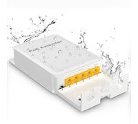 NICGIGA Extender PoE Gigabit extérieur 1 entrée 4 Sorties, 5 Port 802.3af/at/BT PoE Waterproof Repeater, Vlan, Extend 100 Meters(328 ft), Power Over Ethernet PoE Splitter.