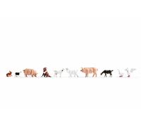 NOCH Farm Animals pièce pour modèle à l'échelle et accessoires Figurines
