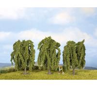 Noch - Arbres modélisme ferroviaire 25130 - Saules pleureurs 8 cm - 3 pièces