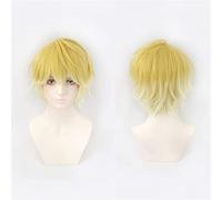 NICHANGHUA Long Noir Gardient Rouge for VTuber Hoive Vox Akuma Cosplay Perruque Cheveux Cheveux Synthétiques Résistant À La Chaleur Unisexe Adulte Gratuit Cap Perruque (Couleur : Sonny brisko)