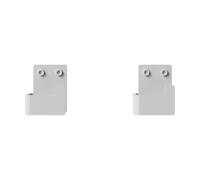 Nichba Nichba crochet porte-serviette Blanc. lot de 2
