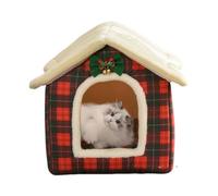 Niche à chat en forme de tanière - douce et amovible | Niche à chat lavable en forme de tanière - Pour bien-être hivernal Relaxation routine confort sommeil intérieur quotidien confort