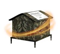 Niche à chat extérieure imperméable | chauffage imperméable | Niche d'hiver chaude pour chatons, pour chatons, petits animaux domestiques, intérieur et extérieur, jardin, cour, balcon, garage