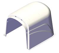 Niche à veaux sans enclos Kerbl Premium Duo Blanc TU