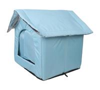 Niche chauffante pour chat, imperméable et anti-froid, nid pour chats qui se détendent, idéal pour l'extérieur, le jardin, la cour, les terrasses, utilisation comme abri, alimentation des disperseurs