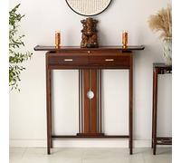 Niche de Bouddha en Bois, autel Bouddhiste Moderne De Muertos, Grande Table de cérémonie pour Le culte Familial, pour Le Salon, la Salle d'étude(88 * 30 * 108cm)