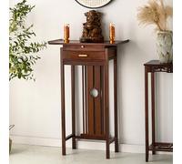 Niche de Bouddha en Bois, autel Bouddhiste Moderne De Muertos, Grande Table de cérémonie pour Le culte Familial, pour Le Salon, la Salle d'étude(68 * 30 * 108cm)