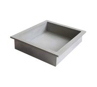 Vente-unique - Niche de Douche à encastrer et prête à carreler - 31 x 31 cm - Klara