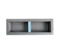 Niche de douche à encastrer et prête à carreler avec 1 étagère - 31 x 91 cm - KLARA