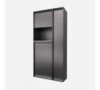 Niche de douche avec rangement intégré, pas de carrelage nécessaire, étagère de salle de bain cachée