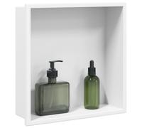 Niche de douche doré brossé 32x32x9 cm acier inoxydable vidaXL