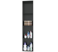 Niche De Douche en Acier Inoxydable, Étagère De Douche Encastrée, Kit D'Installation De Douche Murale Dissimulée, Rangement Prêt À Carreler, Décoration D'Intérieur pour Shampoing Et Savon, Noir, 28 X