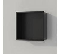 Niche de douche en acier inoxydable, étagère de salle de bain encastrée pour rangement d'articles de toilette, porte-savon moderne à trois niveaux pour douche et salle de bain