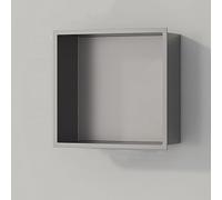 Niche de douche en acier inoxydable, étagère de salle de bain encastrée pour rangement d'articles de toilette, porte-savon moderne à trois niveaux pour douche et salle de bain