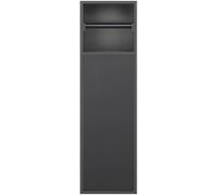 Niche De Douche en Acier Inoxydable, Niche De Douche en Papier Toilette Encastrée, Support De Rangement Mural pour L’hôtel Salon Résidentiel Cuisine Chambre Salle De Bain, Red, 16.5x60x12.5cm